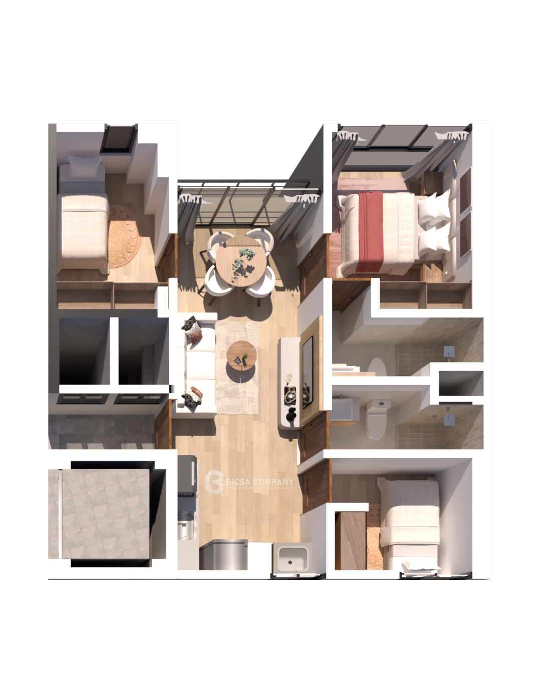 Tipo A - Departamento Estándar